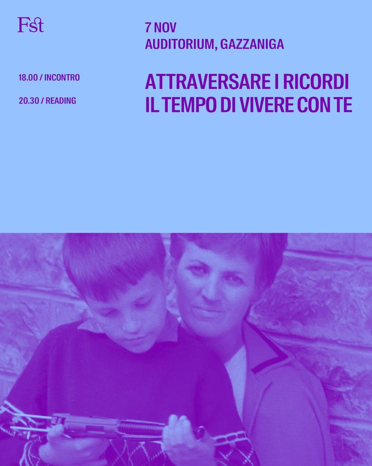 Attraversare i ricordi e Il tempo di vivere con te: 7 novembre all'Auditorium di Gazzaniga