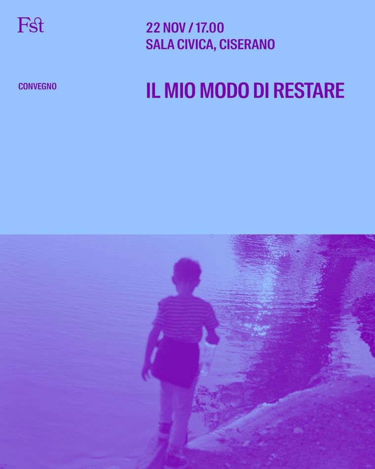 Il mio modo di restare, convegno: 22 novembre alla Sala Civica di Ciserano